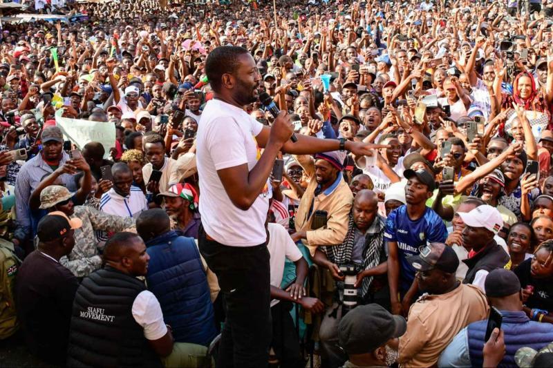 File image of Nairobi Senator Edwin Sifuna.
